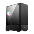 Case Gaming MSI MAG Forge 110R Airflow 1 Fan Rgb Panel de Vidrio Templado
