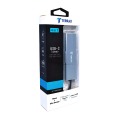 Adaptador Multipuerto TERRAX TX-HUB30CSL USB Tipo C a 4 USB 3.0 Silver