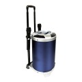 Parlante Amplificado Bluetooth TERRAX S36 Azul incluye micrófonos