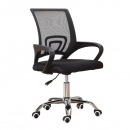 Silla de Oficina TERRAX C-809 Negro con posa brazos
