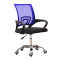 Silla de Oficina TERRAX C-809 Azul con posa brazos