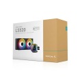 Cooler Líquido DEEPCOOL LS520 240MM aRGB 2 Fan 14th Gen