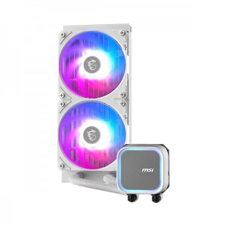 Cooler Líquido MSI A13 240MM aRGB 2 Fan Blanco