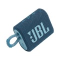 Parlante Bluetooth Portátil JBL GO3 Impermeable y antipolvo Azul