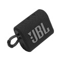 Parlante Bluetooth Portátil JBL GO3 Impermeable y antipolvo Negro