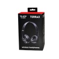 Auriculares Bluetooth TERRAX TX47 tipo diadema con controles de acción