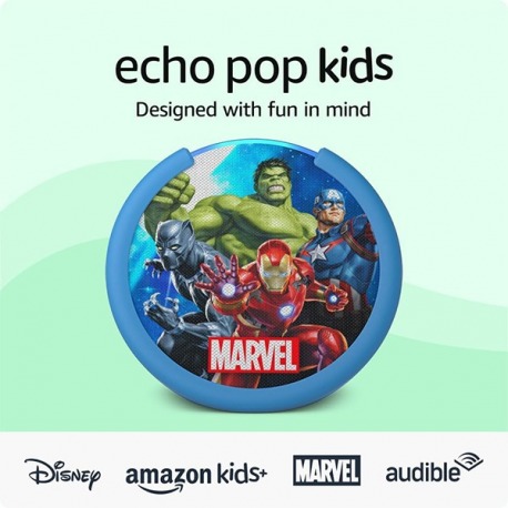 Amazon Echo POP Kids versión Marvel Vengadores