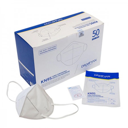 Mascarilla KN95 caja de 50 unidades