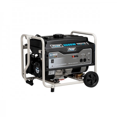 Generador Pulsar PG3500MRCO 3500W a gasolina con sensor CO y Kit de Movilidad