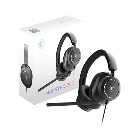 Headset MSI Maestro 300 GAMING alámbrico conector USB-C