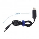 Cable USB DC Wifi Router de 5V a 12V