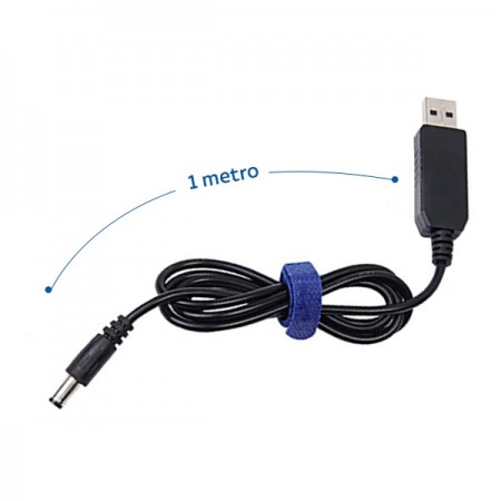 Cable USB DC Wifi Router de 5V a 12V