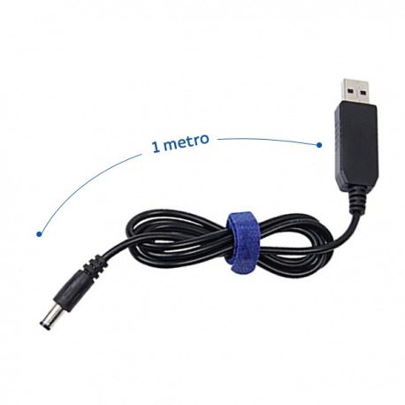 Cable USB DC Wifi Router de 5V a 12V