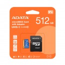 Memoria Micro SD ADATA 512GB Clase10 UHS-I