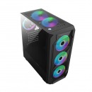 Case Gamer TERRAX TX-8010 FAN RGB + Panel lateral vidrio templado