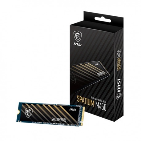 Disco Sólido MSI Spatium M450 M.2 500GB PCIe