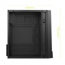 Case Gaming MSI Shield M301 negro, case metálico con acabado gamer de luz rgb frontal, MICRO-ATX