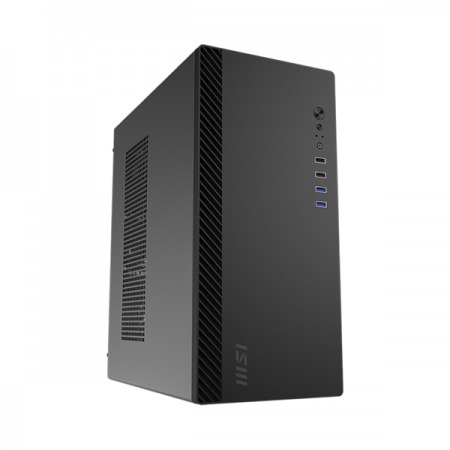 Case Profesional MSI PRO SHIELD M100P, case metálico estándar. MICRO-ATX