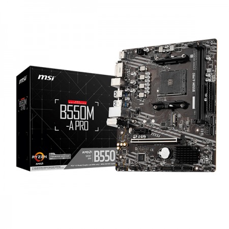 Motherboard MSI B550M-A PRO Series DDR4 Socket AM4 AMD