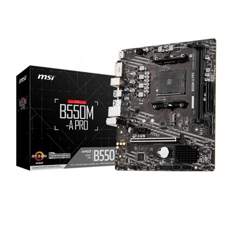 Motherboard MSI B550M-A PRO Series DDR4 Socket AM4 AMD