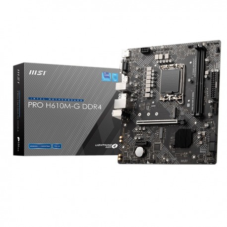 Motherboard MSI H610M-G PRO Series DDR4 Socket LGA 1700 Intel