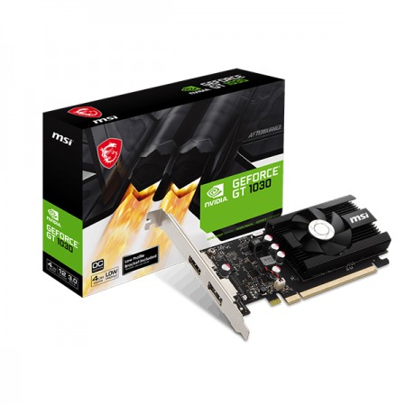 Tarjeta De Vídeo MSI GeForce GT-1030 D4 Low Profile OC 4GB