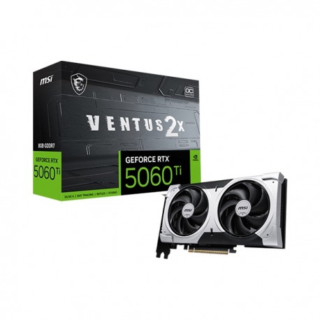 Tarjeta De Vídeo MSI GeForce RTX™ 5060 Ventus 2X 8GB
