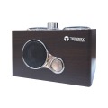 Parlante TERRAX PJT-DSP179 estilo Retro con lector Micro SD, USB y Radio FM