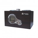 Parlante TERRAX PJT-DSP180 estilo Retro con lector Micro SD, USB y Radio FM