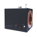 Parlante TERRAX PJT-DSP182 estilo Retro con lector Micro SD, USB y Radio FM