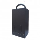 Parlante TERRAX PJT-DSP183 estilo Retro con lector Micro SD, USB y Radio FM