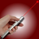 Pluma Capacitiva TERRAX PENTX Rojo para pantallas táctiles 4 en 1, puntero láser, linterna, punta touch y bolígrafo