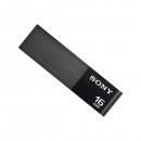 Memoria USB Sony 16GB USM16W/B Black Aluminio