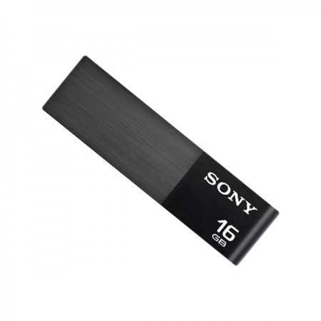 Memoria USB Sony 16GB USM16W/B Black Aluminio