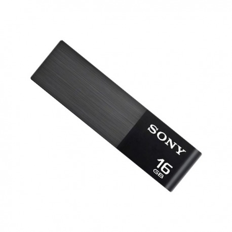 Memoria USB Sony 16GB USM16W/B Black Aluminio