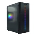 Case Gaming LINKWORLD ATX-VC-08A01 luces led + panel lateral semitransparente