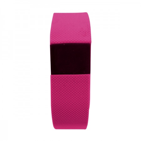 Brazalete Smart Band fit GE-W01 con pantalla de 0.49 pulgadas color rosado