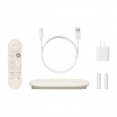 Google Chromecast 4K GA05662-US / Google Tv / HDMI / HDR PORCELAIN