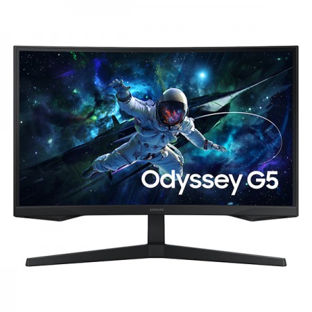 Monitor Samsung 27 pulgadas Curvo LS27CG552ENXZA QHD 2K Odyssey G5 165Hz