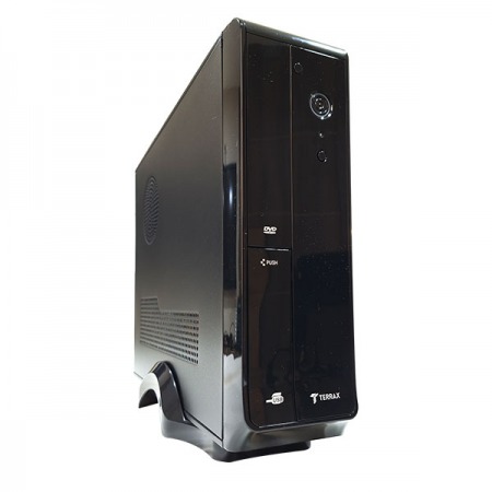 Case Profesional Terrax TX-8203 SLIM con fuente de poder 650W