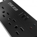 Regulador de Voltaje FORZA FVR-1011USB de 500W / 1000VA