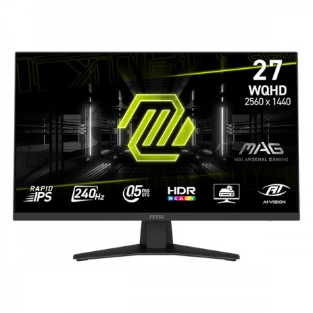 Monitor MSI 27 pulgadas MAG 274QF-X24 WQHD 2K a 240Hz