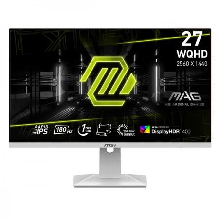 Monitor MSI 27 pulgadas MAG 274QRFW 2K WQHD 180Hz