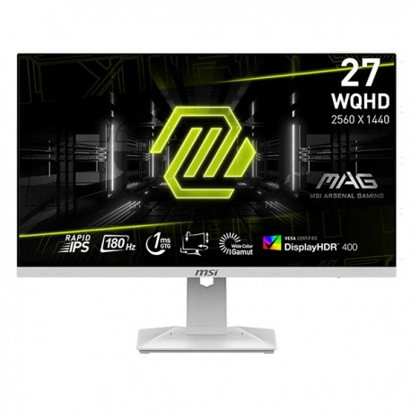 Monitor MSI 27 pulgadas MAG 274QRFW 2K WQHD 180Hz