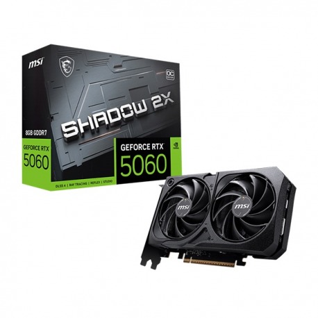 Tarjeta de Vídeo MSI Shadow 2X RTX™ 5060 8GB OC