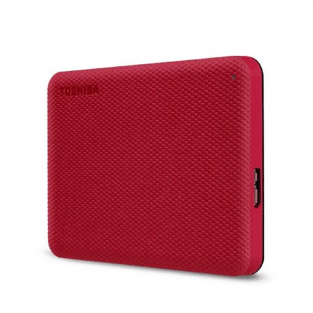 Disco Duro Externo TOSHIBA 1TB Canvio Advance Rojo